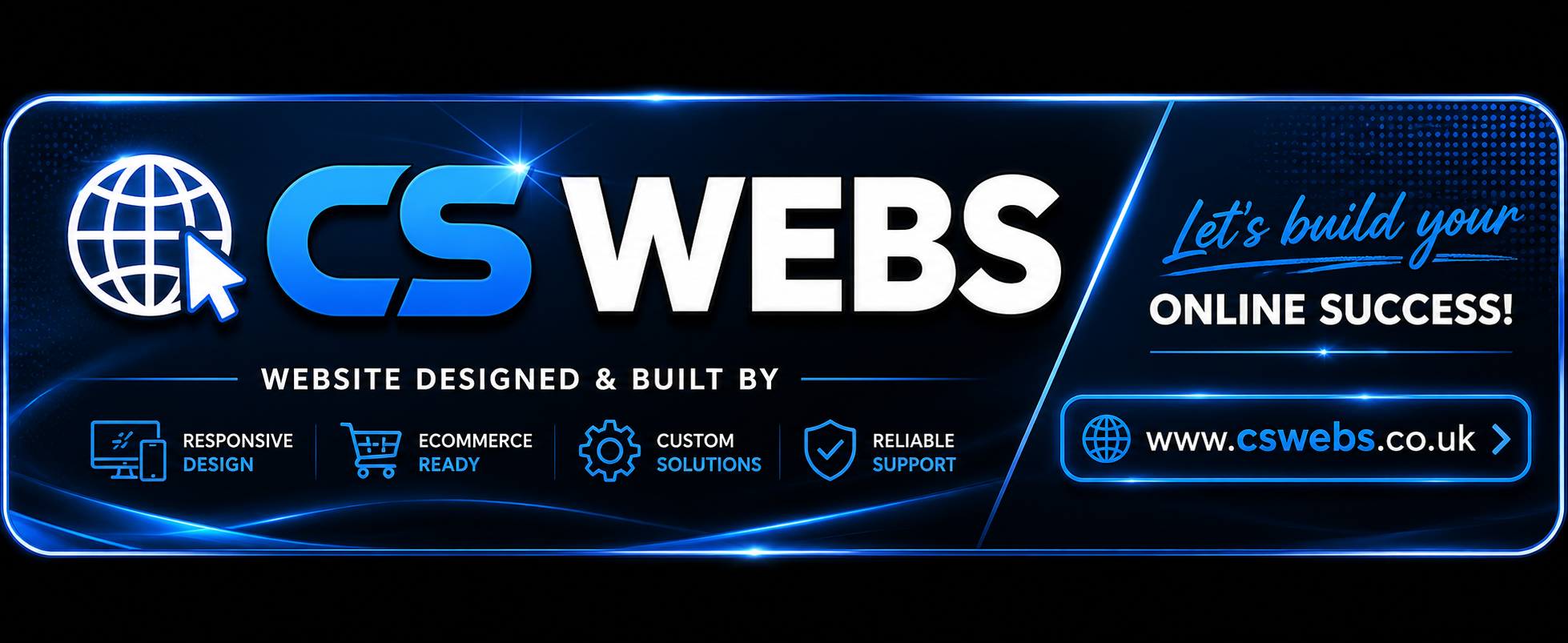 CS Webs - Website designed and built by CS Webs